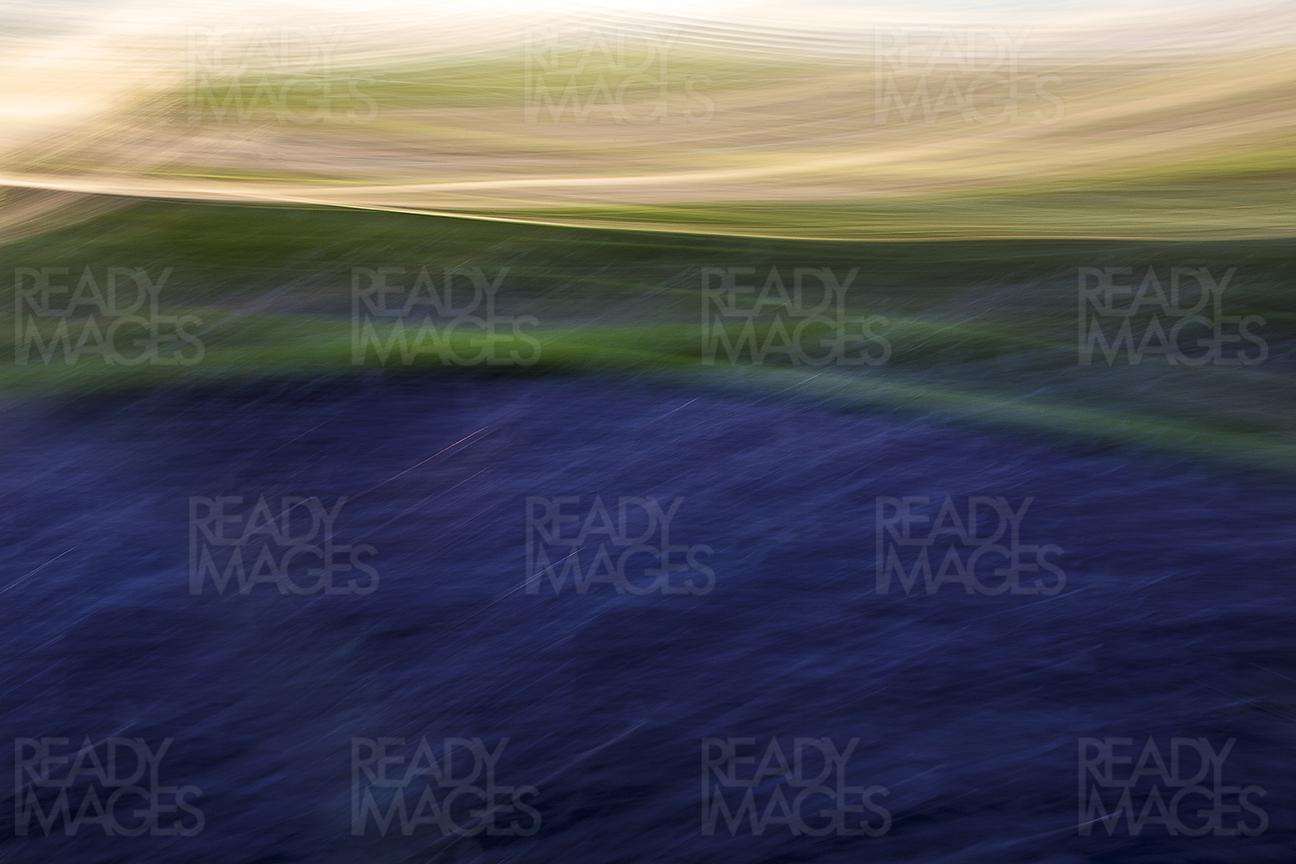 Abstract blurred motion image